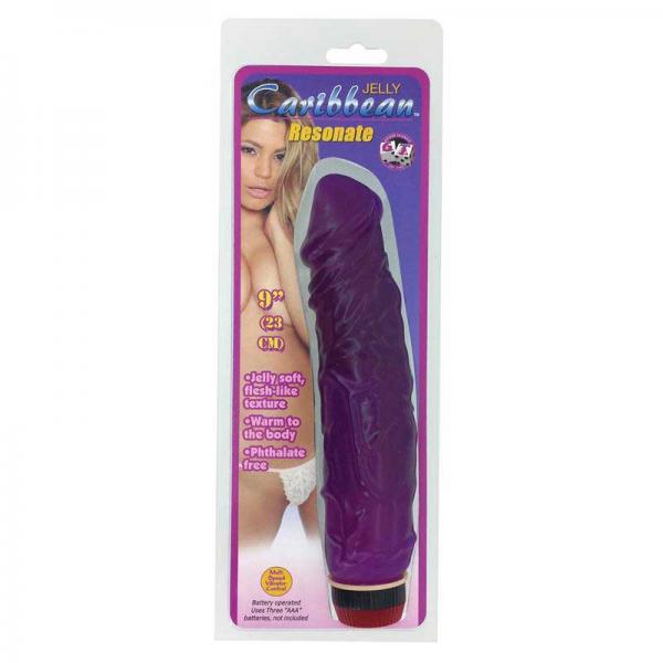 Jelly Resonate Purple Vibrator